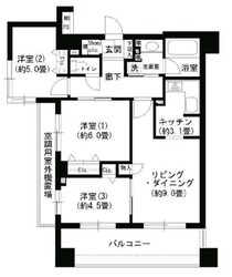 クリオ文京小石川の物件間取画像